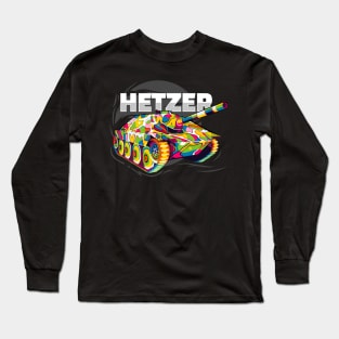 Panzer 38(t) Hetzer Long Sleeve T-Shirt